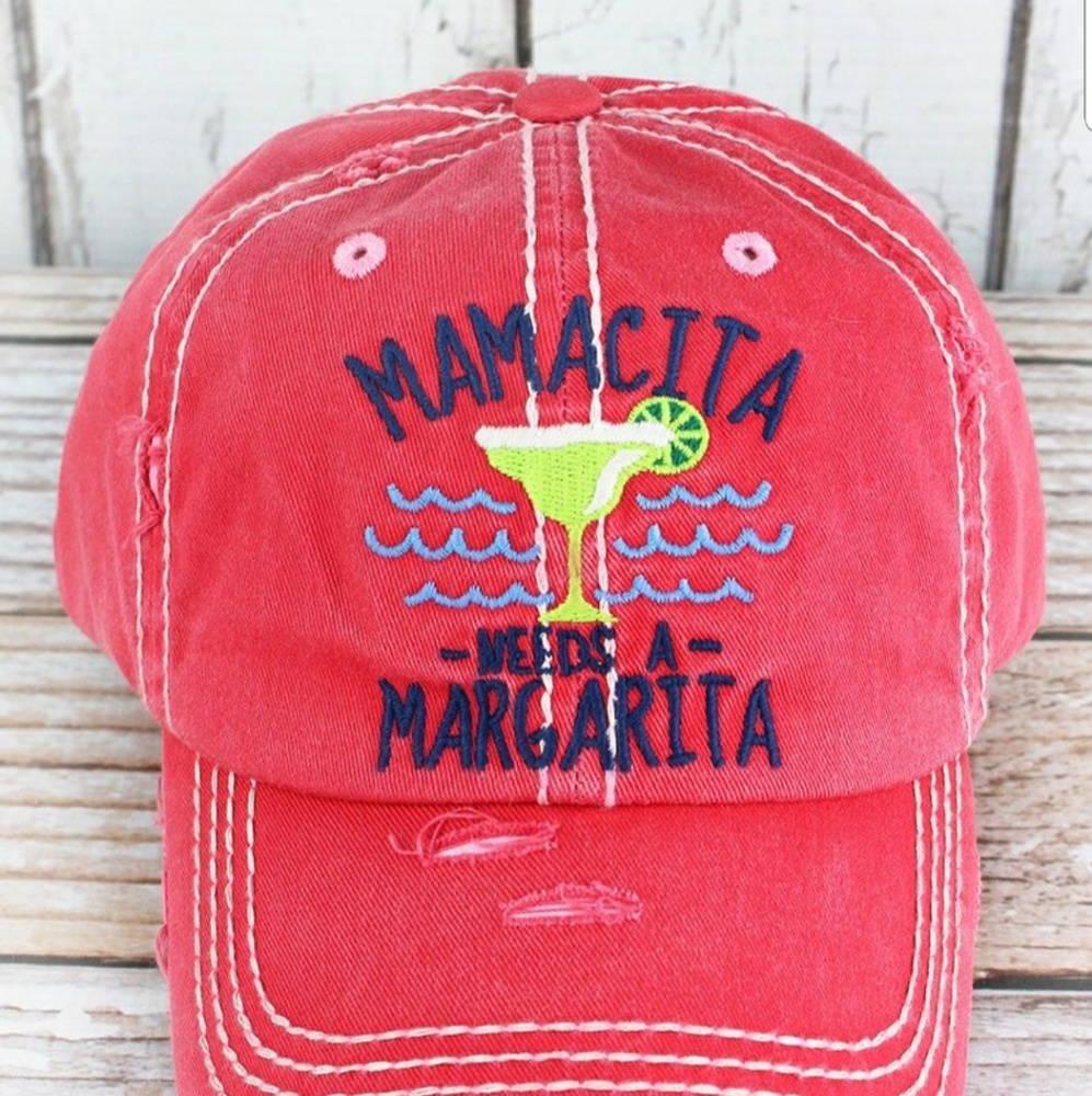 New Distressed 100% cotton cap